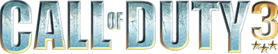 Call of Duty 3 title screen for Wii